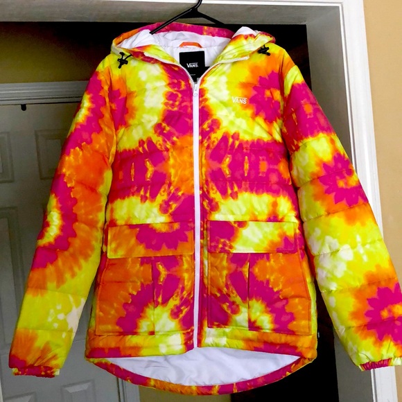 Tie Dye Lakemont Coat Parka Jacket 